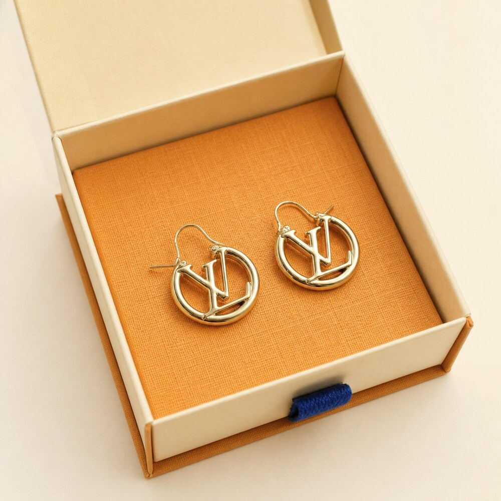Louis Vuitton Signature Earrings Style 9 | New with Box